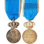 Medal of Faithfull Service, 1st Type, Civil, 2nd Class, instituted, on the 8th of April 1880