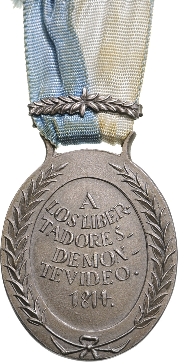 Medal for the Battle of Montevideo, instituted in 1814 - Image 2 of 2