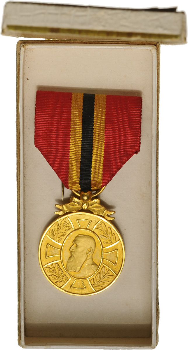 Commemorative Medal of Reign of King Leopold II, 1865-1905