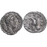 Divus Marcus Aurelius (177-192 AD), AR Denarius (3.28g), struck under Commodus, Rome