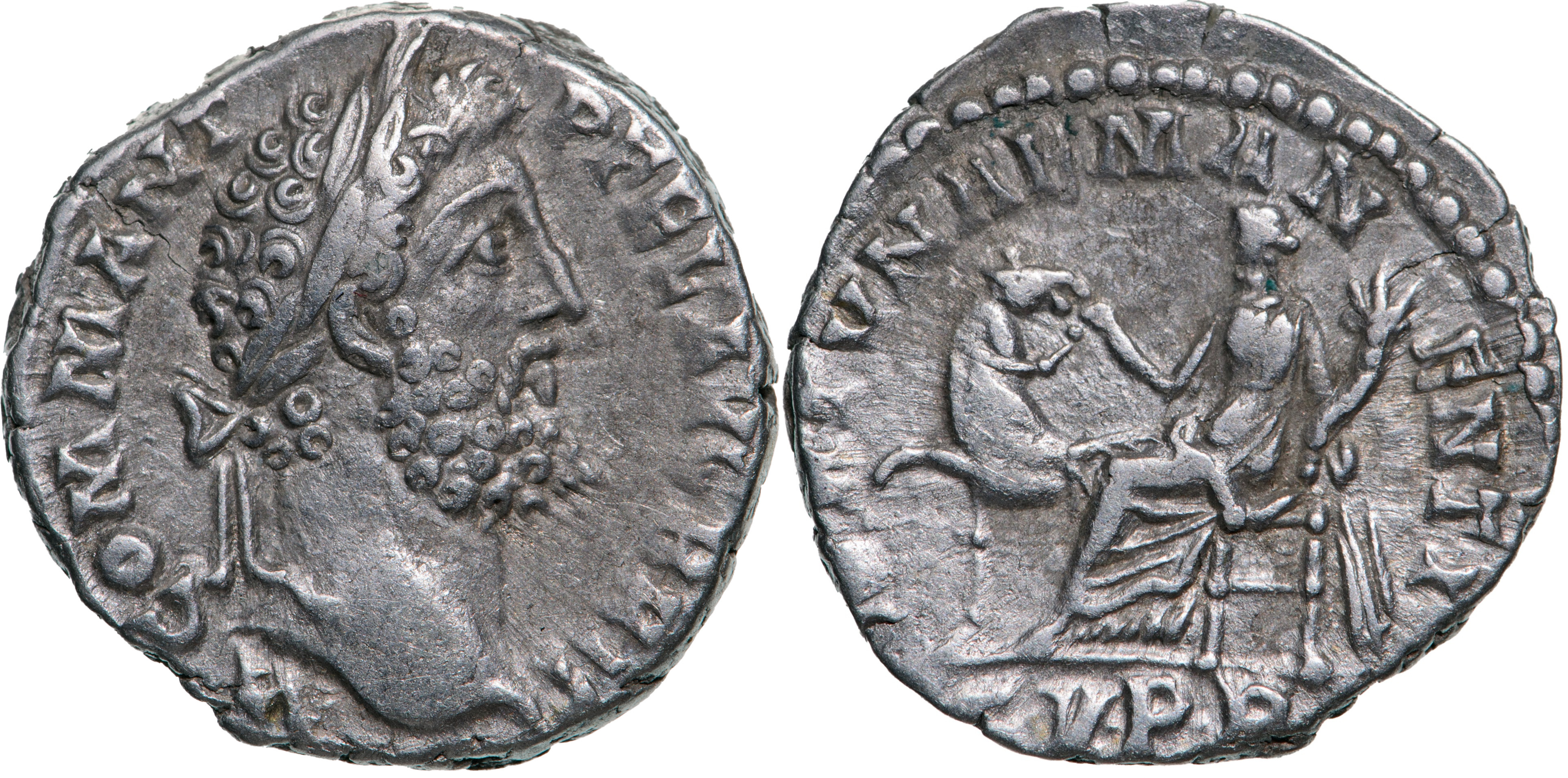 Commodus (177-192 AD), AR Denar (2,8g), struck 189 AD, Rome