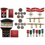 Group of Orders and Medals of a Swiss Banker from Geneva