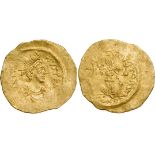 Justinus I (518-527), Tremissis, Gold (1.5 g), Constantinopole.