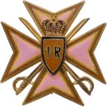 Badge of the 1st Rosiori (Elite -Cavalry Regiment) - Marshal Averescu