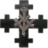 Badge of the 1st Mountain Riflemen Battalion - King Carol II