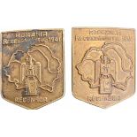 Lot of 2. Census Representative Badge 1941