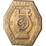 Schoneberg-Friedenauer Musical Week Badge 1934