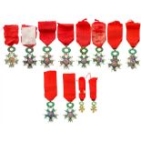 Lot of 6 ORDER OF THE LEGION OF HONOR