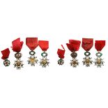Lot of 4 ORDER OF THE LEGION OF HONOR