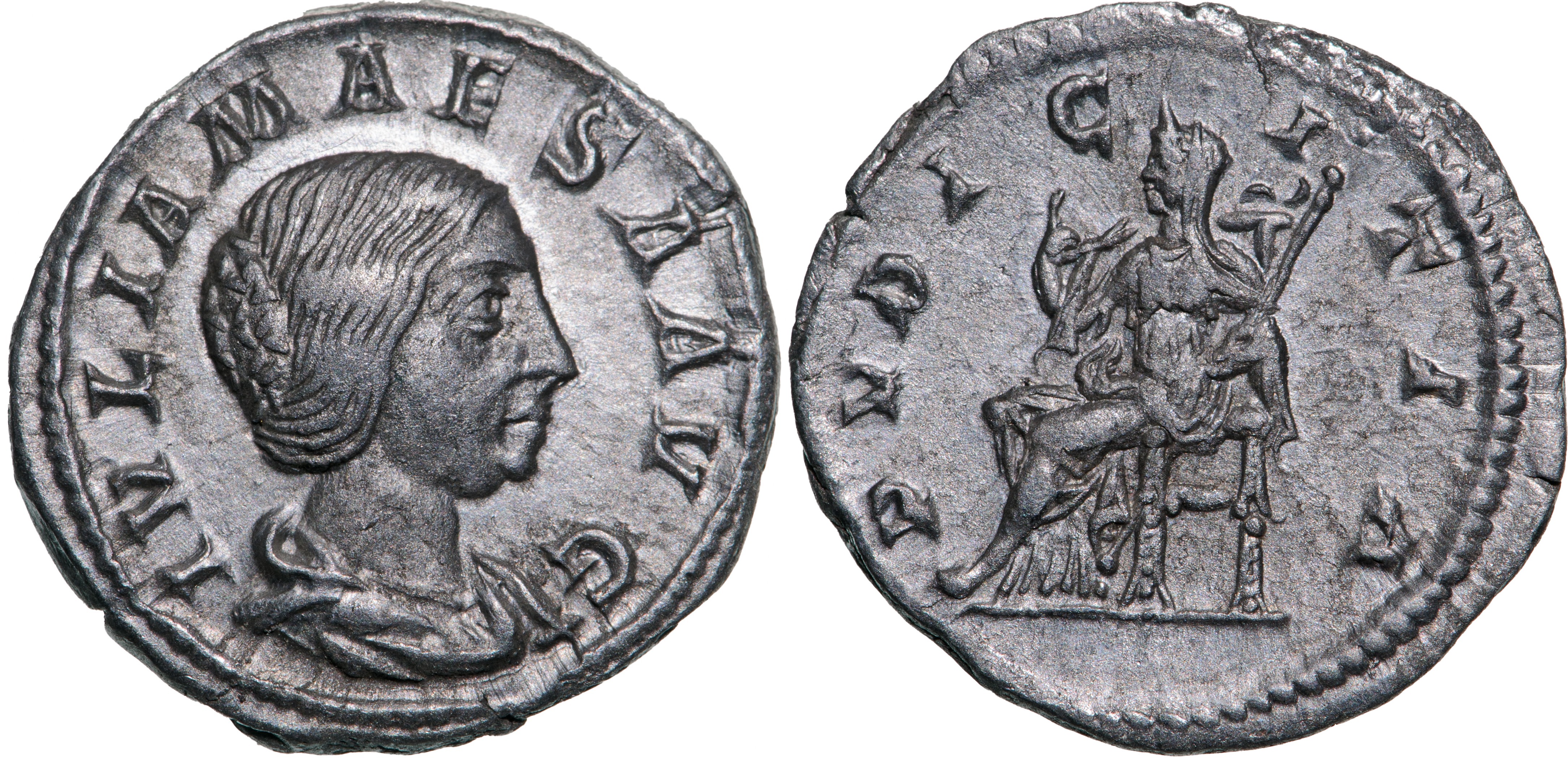 Julia Maesa (218-224 AD), AR Denarius (2,69g), Rome