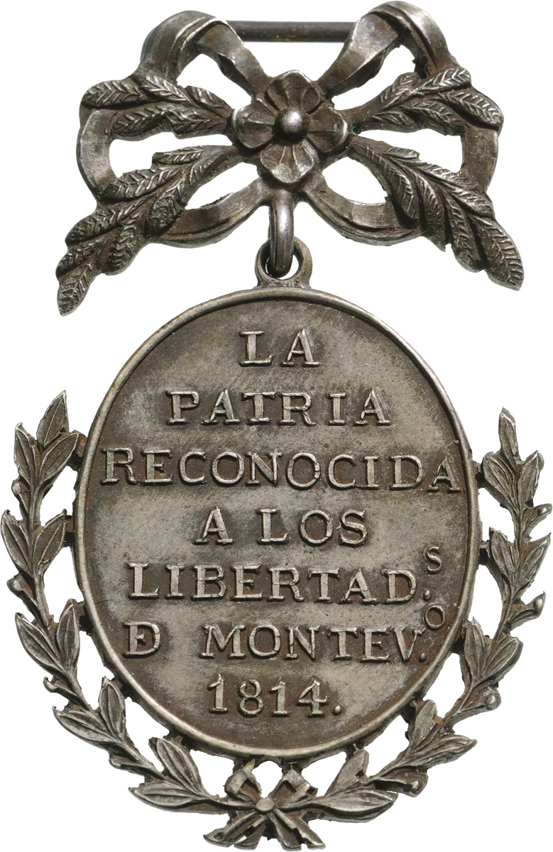 Medal for Toma de Montevideo, instituted in 1814