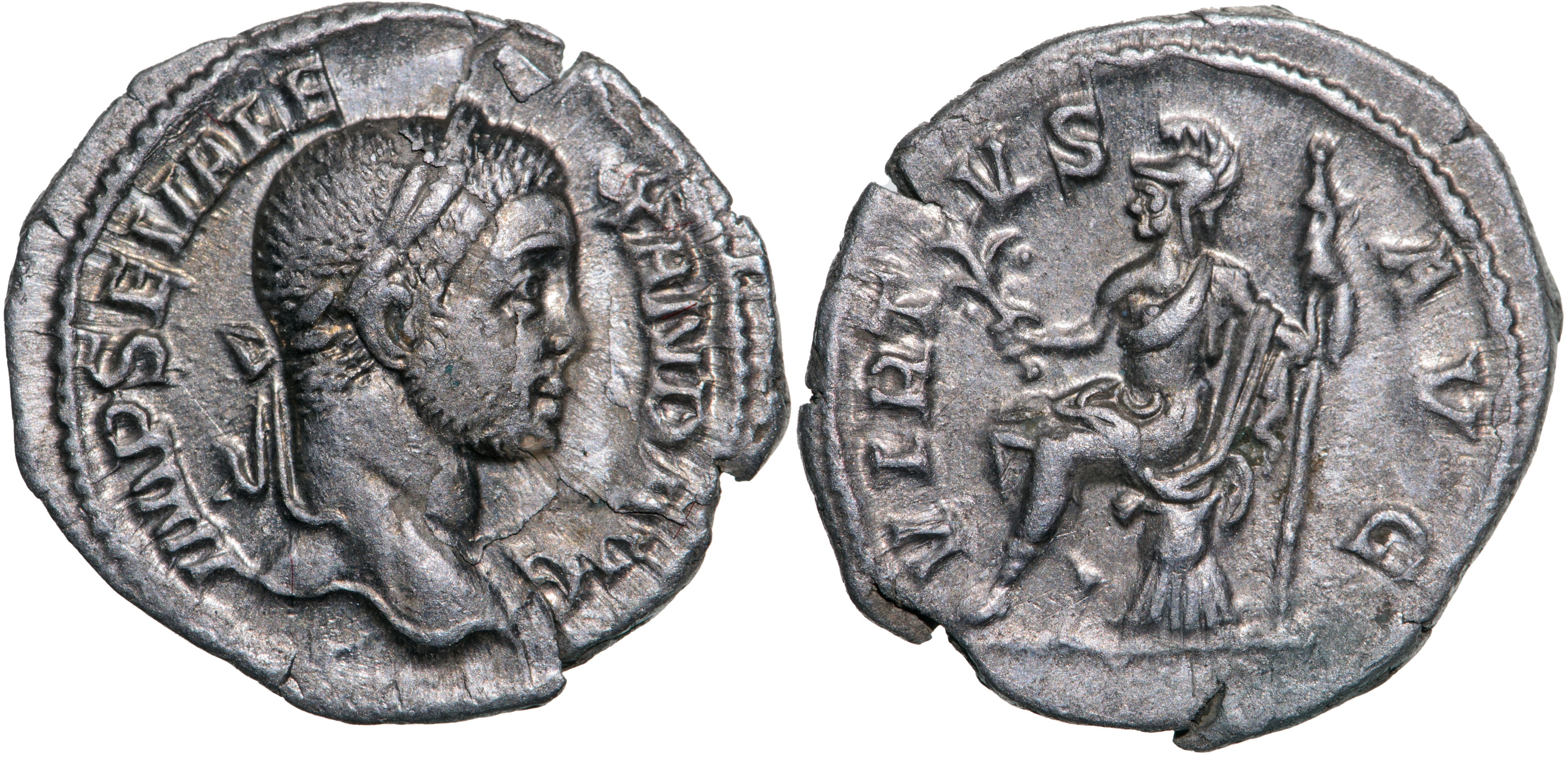 Severus Alexander (222-235 AD), AR Denarius (2.36g) struck 230 AD, Rome