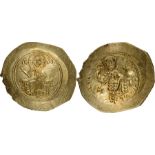 Nicephorus III Botaniates (1078-1081). Histamenon Electrum (4.45 g) , Constantinople.