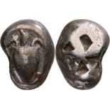 ISLANDS OFF ATTICA, Aegina. Silver Stater (12.10 g). Circa 525-480 BC.