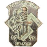 Schlagertag 24 Mai 1936 Badge