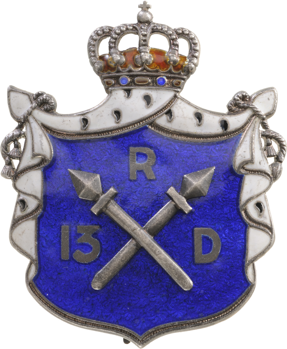 Badge of the 13th Infantry Regiment(Dorobanti) - Stefan cel Mare