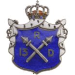 Badge of the 13th Infantry Regiment(Dorobanti) - Stefan cel Mare