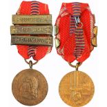 The Cruisade Against Communism Medal with 3 Bars, Instituted on the first of April 1942