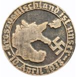 1938 "Groszdeutschland ist Unser" Badge