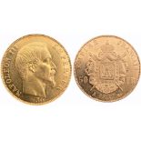 Napoleon III (1852-1870) 50 Francs 1857 A