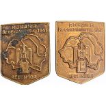 Lot of 2. Census Representative Badge 1941