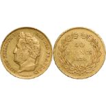 Louis Philippe I (1830-1848) 40 Francs 1834 A