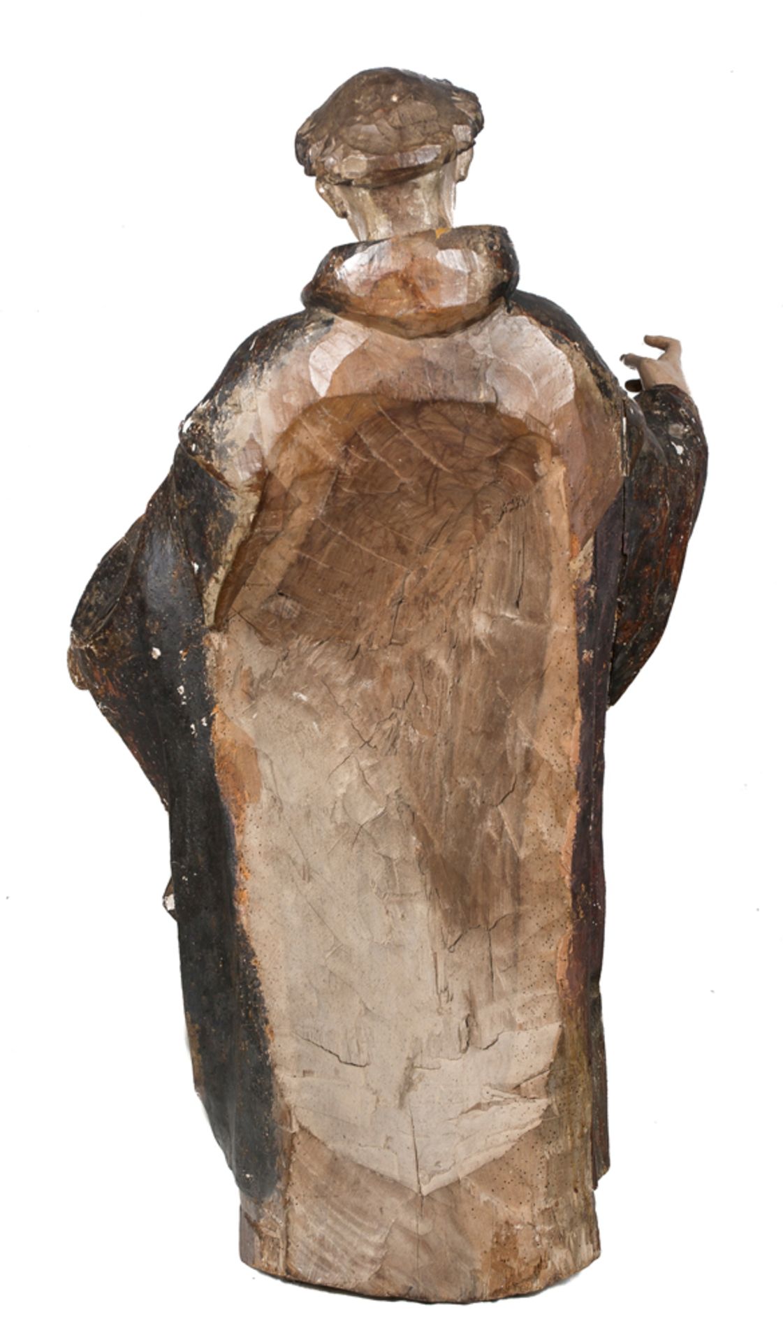 Escultura en madera tallada, dorada y policromada. Castilla. Renacimiento. Siglo XVI. - Bild 5 aus 5