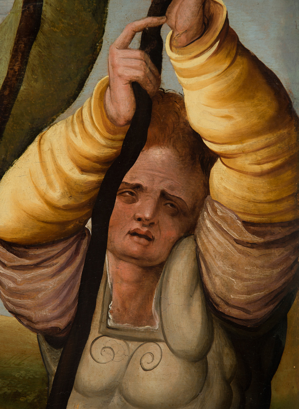 Joan de Burgunya (? - ?, 1525)Joan de Burgunya (? - ?, 1525) "The Martyrdom of Saint Lawrence" Oil - Image 3 of 6