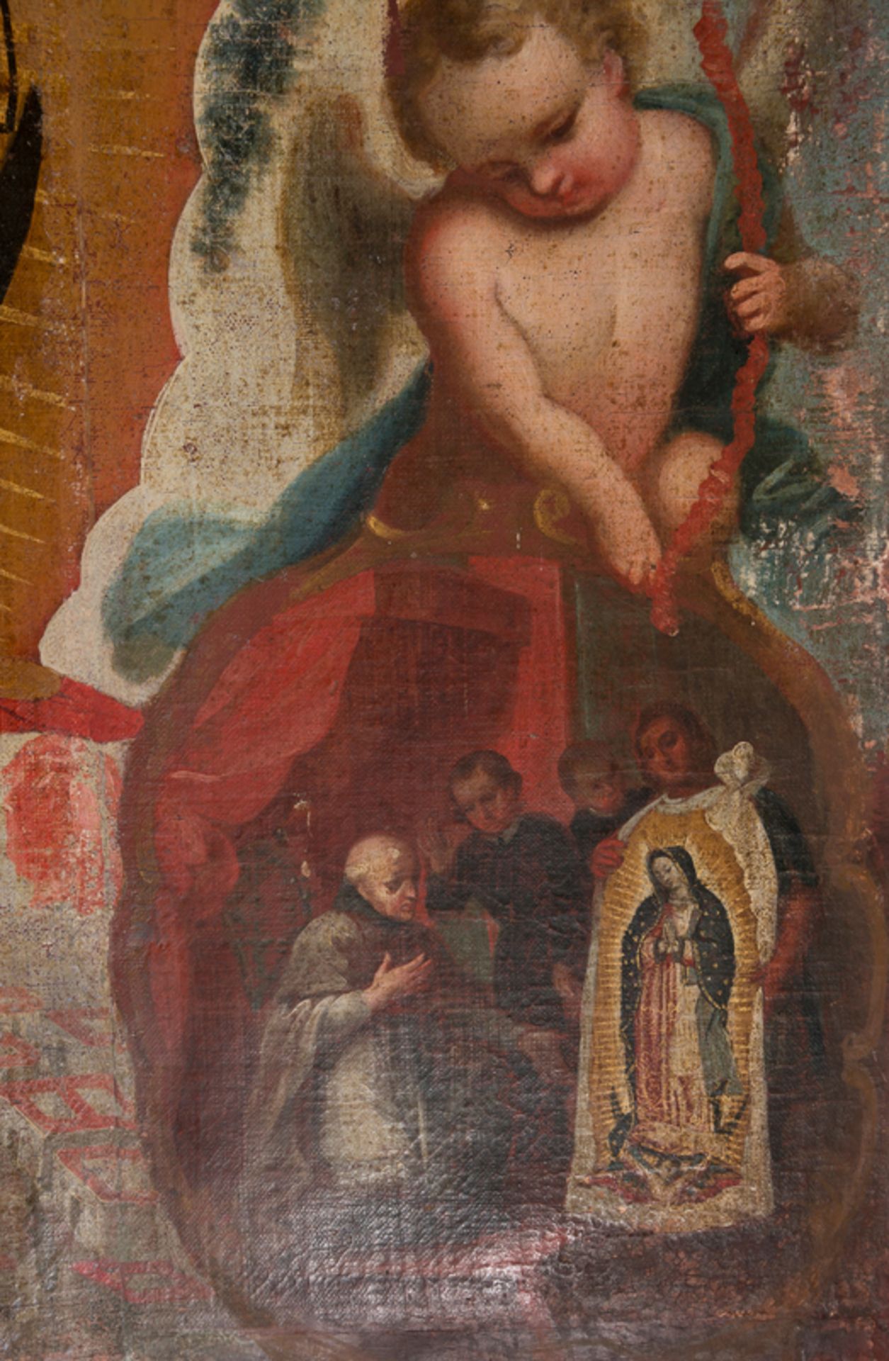 Colonial School. New Spain. 17th centuryColonial School. New Spain. 17th century "Our Lady of - Image 7 of 8