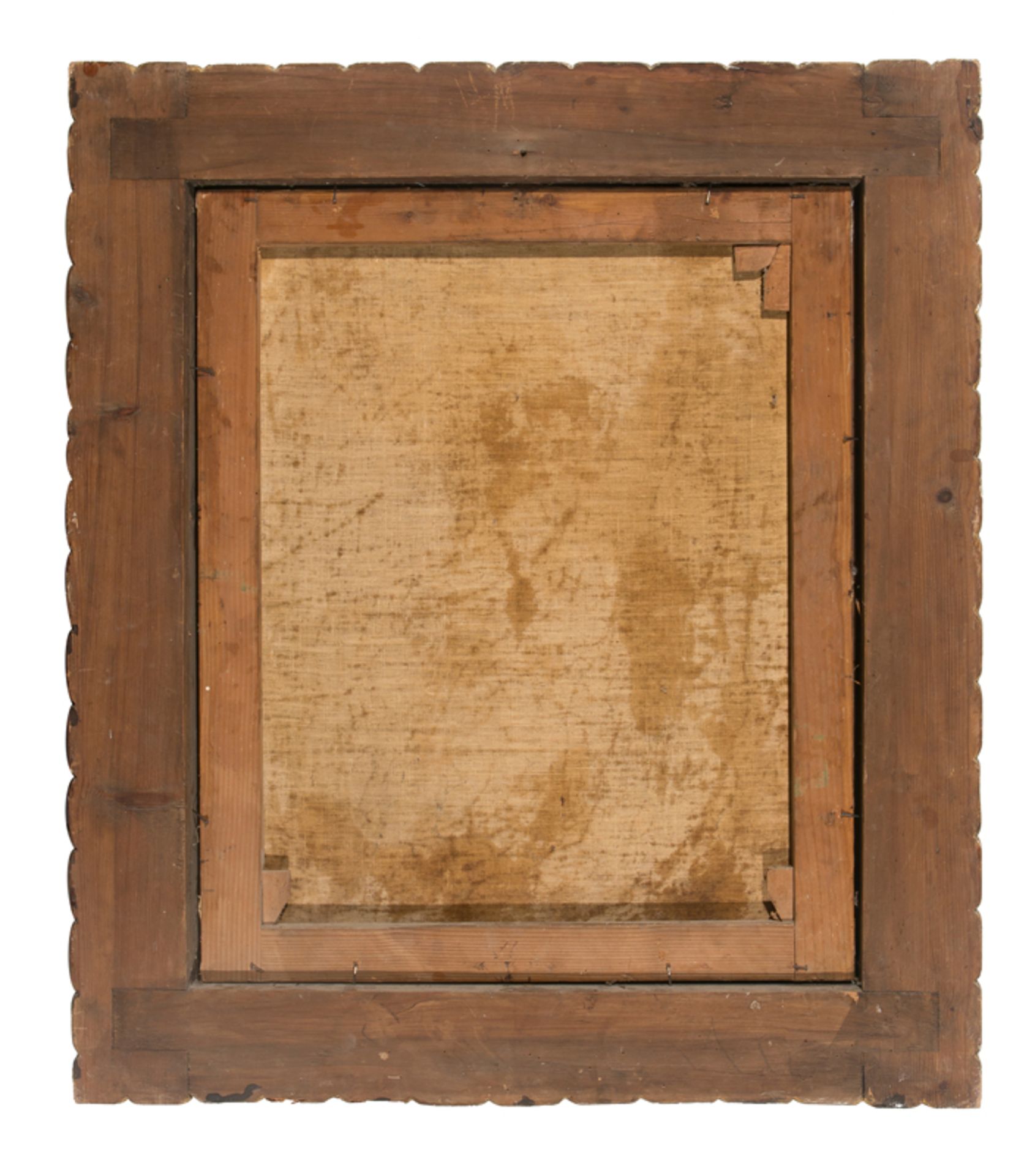 Possibly Colonial School. 18th century.Possibly Colonial School. 18th century. "Portrait of a - Image 8 of 8