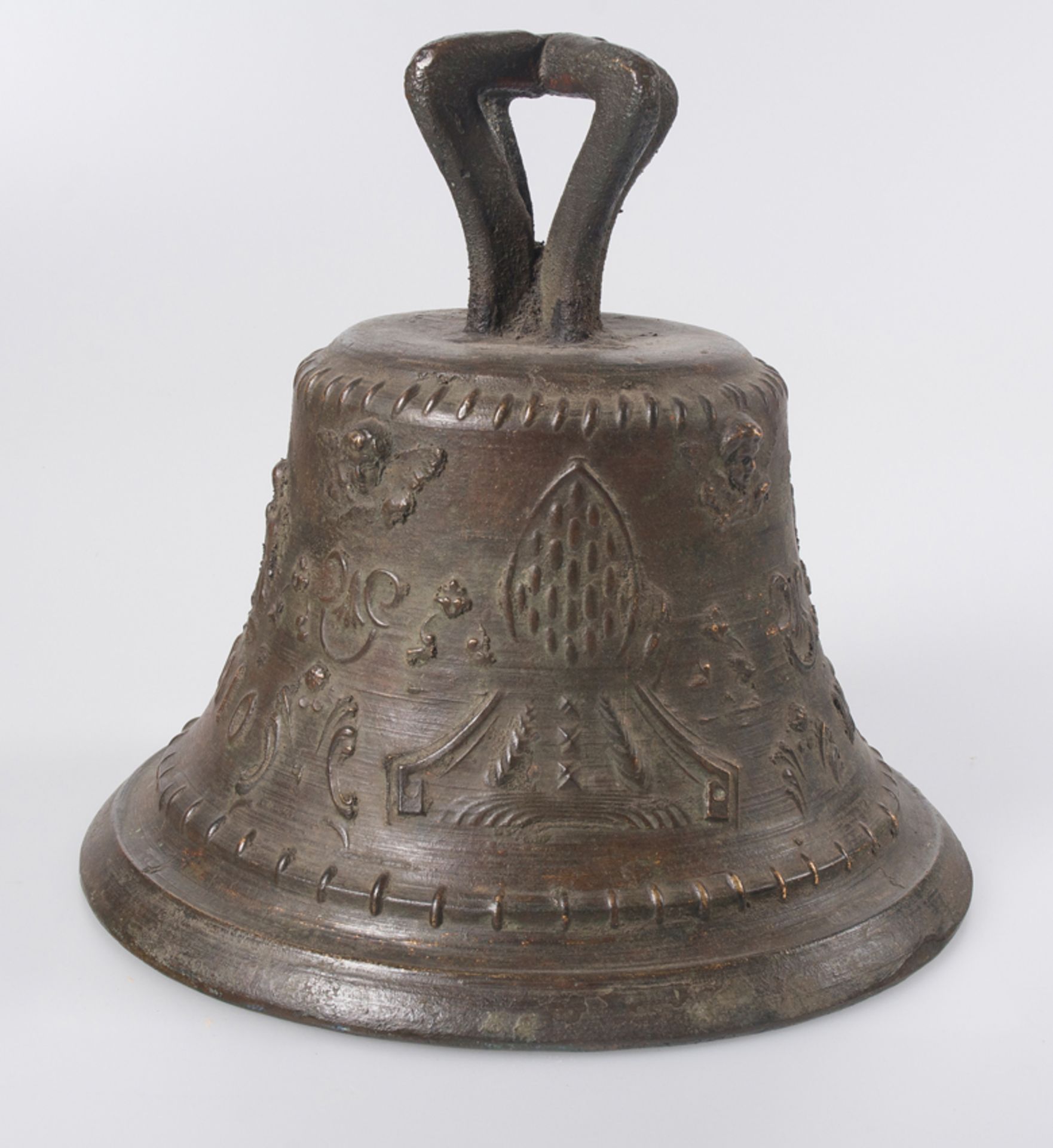 Bronze bell. Colonial. Dated 1810.