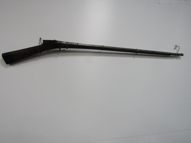 Antique 19th Century Matchlock Musket 152cm long - Bild 6 aus 6