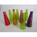 Collection of modern art glass
