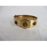 Beautiful vintage excalibur 1/20th 12ct rolled gold bangle/bracelet. 29.4grms