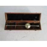 Vintage hydrometer in Rosewood box