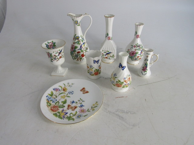 Aynsley Cottage Garden and Pembroke vases etc