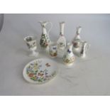 Aynsley Cottage Garden and Pembroke vases etc