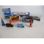 Job lot of toy cars to include a boat