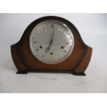 Art deco Westminster chime mantle clock.