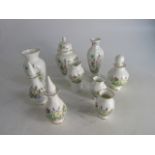 Aynsley Wild Tudor vases etc