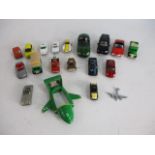 Mix lot of diecast vehicles to include corgi