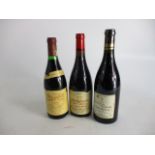 Trio of vintage wines to include 1984 KWV Pinotage, 1992 Appellation Bourgogne and 1997 La tour Du