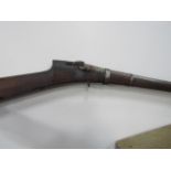 Antique 19th Century Matchlock Musket 152cm long