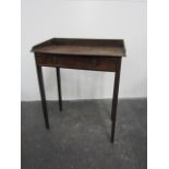 Georgian oak side table74cm x 92cm x 52cm