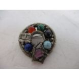 Miracle vintage signed beautiful celtic brooch.