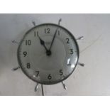 Vintage Smiths Sectric ships wheel electric wall clock