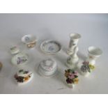 Collection of bone china to include Royal Albert , Coalport and Royal Doulton