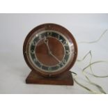 Vintage Temco Art Deco electric mantle clock