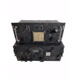 World War 2 military Transmitter Tuning Unit TU-6-B plus a Radio receiver BC-348-0 these were used