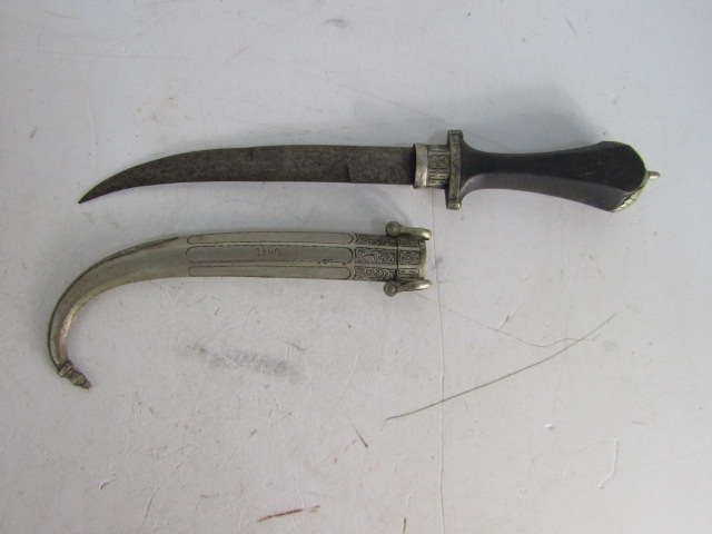 Khanjar Jambiya reproduction Dagger with sheath - Image 2 of 3